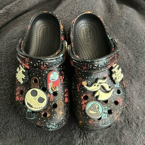 Nightmare before Christmas crocs, size 11